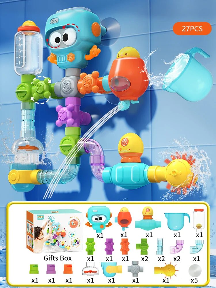 Jouet de Bain Éducatif 🐙🚿 - jouetsbebe.com