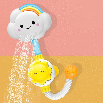 ☁️ Jouet de Bain Nuage Enchanté – Fontaine d’Eau Interactive 🚿 - jouetsbebe.com