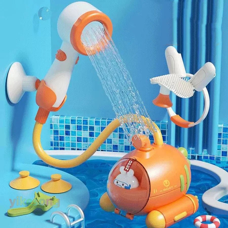 🚤 Jouet de Bain Sous - Marin Électrique avec Douche pour Bébé - jouetsbebe.com