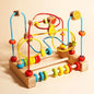 🐻 Jouet Éducatif en Bois – Blocs et Perles d’Assemblage Montessori (1 - 3 ans) - jouetsbebe.com