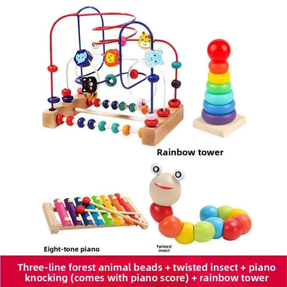 🧩 Jouet Éducatif Montessori pour Bébé (0 - 2 ans) - jouetsbebe.com