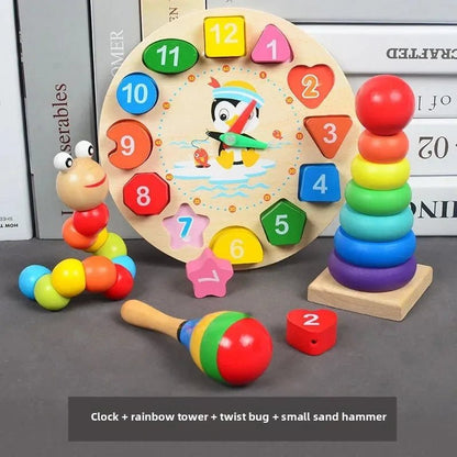 🎹 Jouet Musical en Bois coloré pour Bébés 0 - 2 ans - jouetsbebe.com