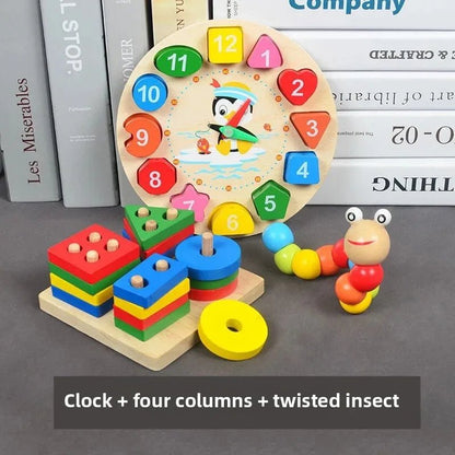 🎹 Jouet Musical en Bois coloré pour Bébés 0 - 2 ans - jouetsbebe.com