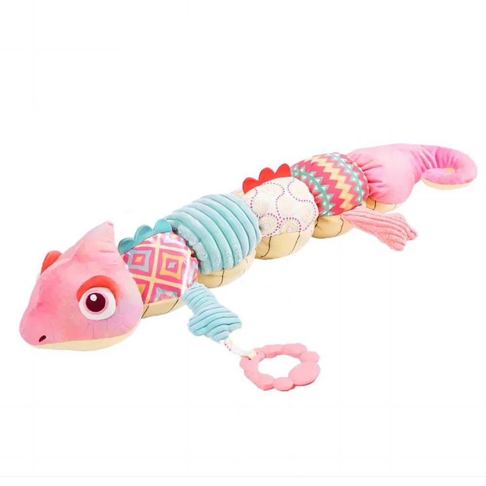 Jouet Sensoriel Bébé Caméléon Musical – Hochet & Jouet Dentition dès la Naissance - jouetsbebe.com