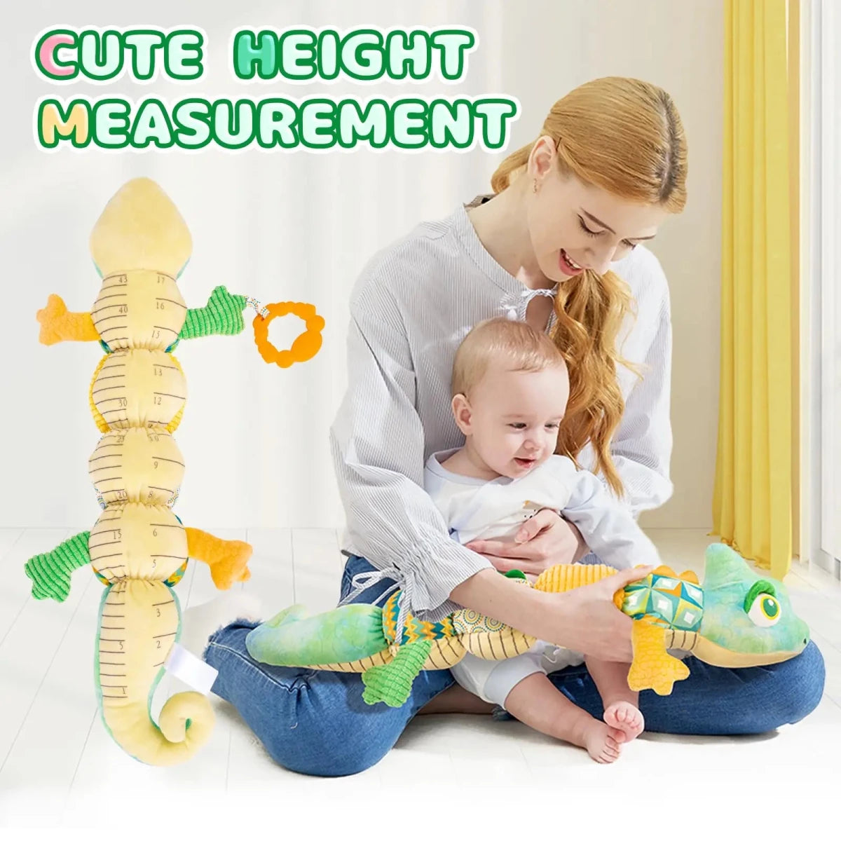 Jouet Sensoriel Bébé Caméléon Musical – Hochet & Jouet Dentition dès la Naissance - jouetsbebe.com