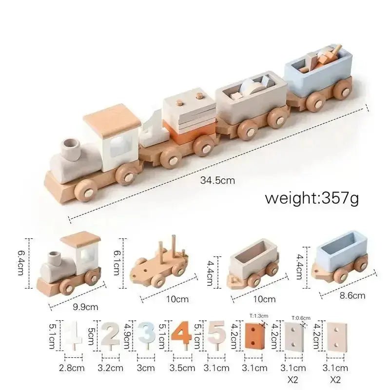 Jouets Éducatifs en Bois Montessori a partir de 6 mois - Le Bon Plan