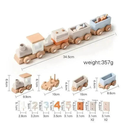 Jouets Éducatifs en Bois Montessori a partir de 6 mois - Le Bon Plan