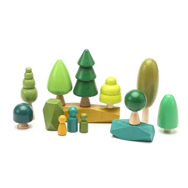 Kit jouets éducatifs et sensorielle en bois inspiration Montessori - Le Bon Plan