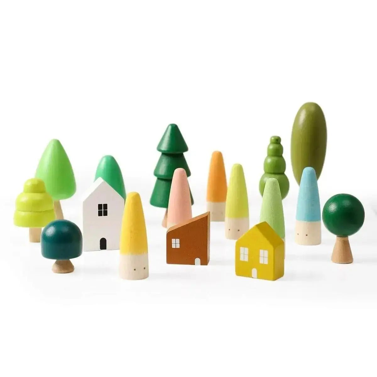 Kit jouets éducatifs et sensorielle en bois inspiration Montessori - Le Bon Plan