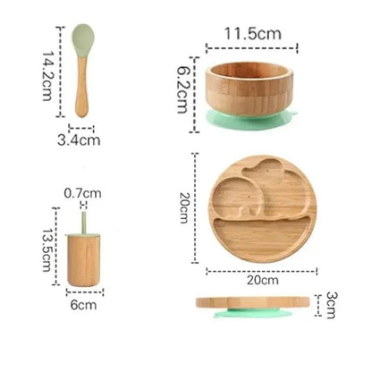 Kit plateau repas en bois - Le Bon Plan