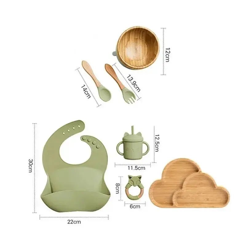 Kit plateau repas en bois - Le Bon Plan