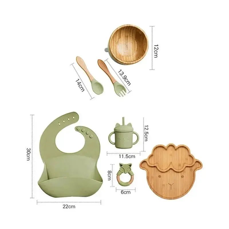 Kit plateau repas en bois - Le Bon Plan