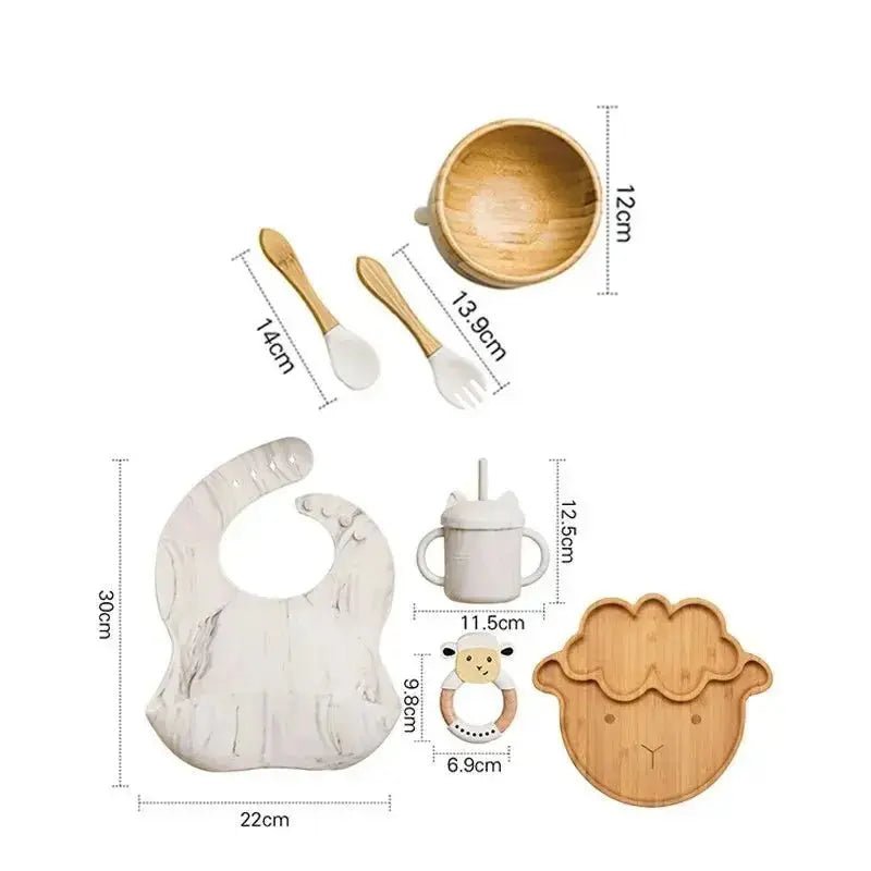 Kit plateau repas en bois - Le Bon Plan