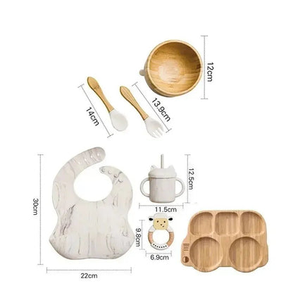 Kit plateau repas en bois - Le Bon Plan