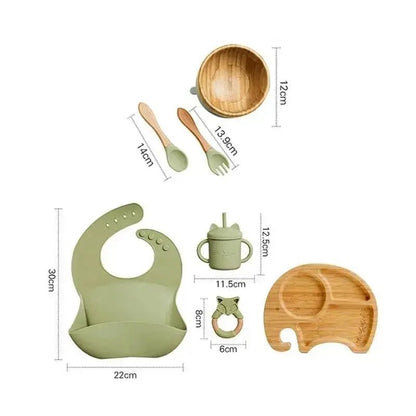 Kit plateau repas en bois - Le Bon Plan