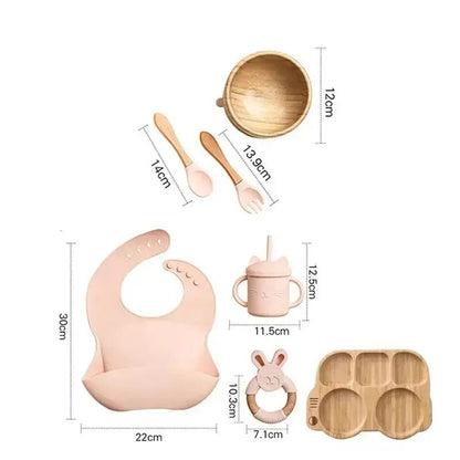 Kit plateau repas en bois - Le Bon Plan