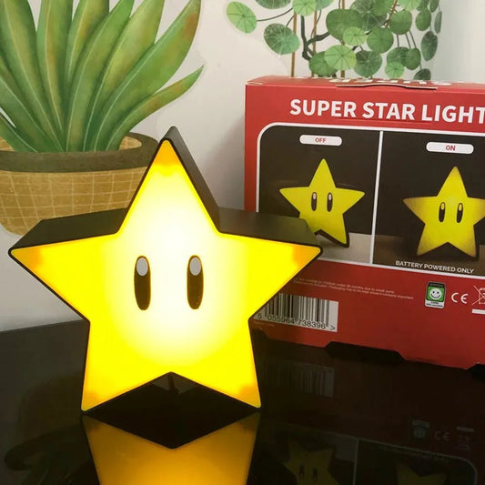 Lampe LED 3D Étoile – Veilleuse Décorative - jouetsbebe.com
