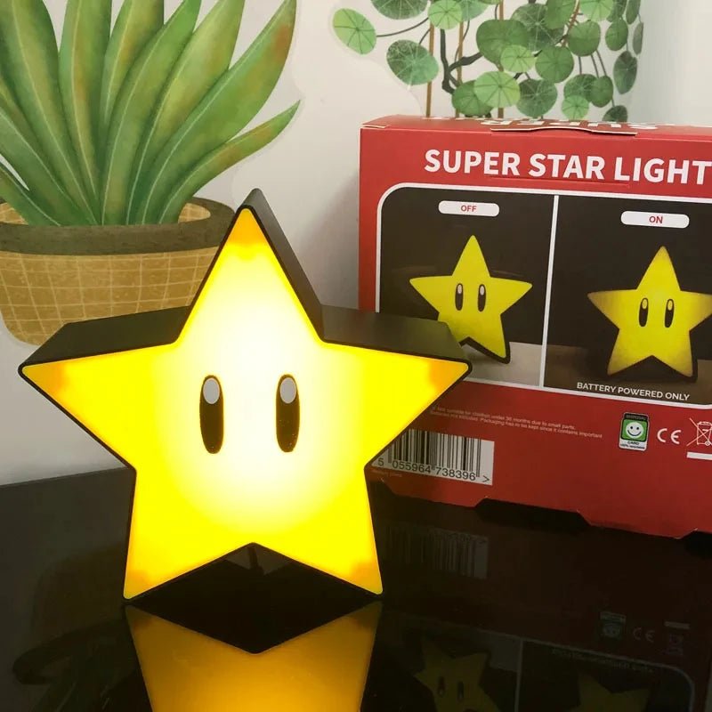 Lampe LED 3D Étoile – Veilleuse Décorative - jouetsbebe.com