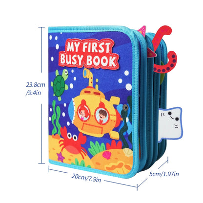 Livre d’Activités Montessori Océan – 20 Jeux Sensoriels et Éducatifs - jouetsbebe.com