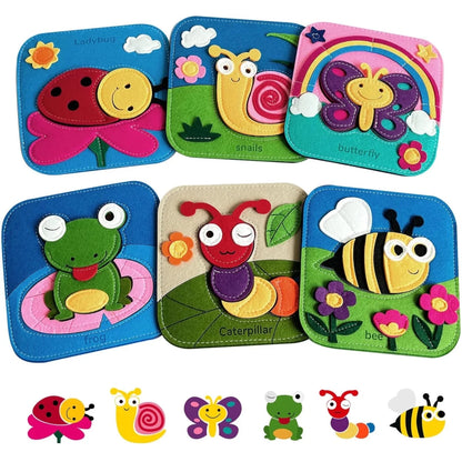 Livre d’Activités Montessori Sensoriel | Jouet Éducatif - jouetsbebe.com