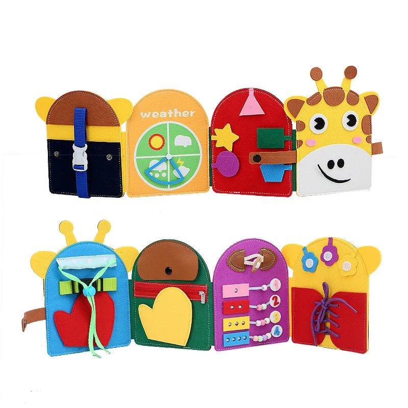 Livre d’Activités Montessori Sensoriel | Jouet Éducatif - jouetsbebe.com