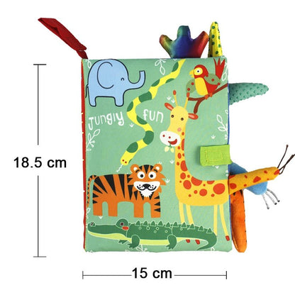 Livre d'éveil en tissu Montessori - Le Bon Plan