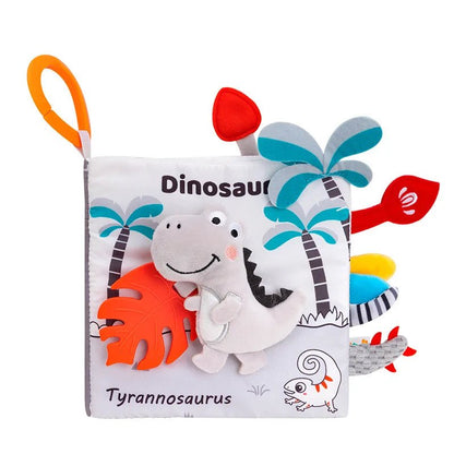 📚 Livre en Tissu Éducatif Bébé – Jouet Sensoriel Montessori dès 0 Mois - jouetsbebe.com