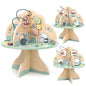 Mamabrum Educational Table Tree Cube Tree Wooden Montessori Sensory Toy for Children 12M + Motor Loop - jouetsbebe.com