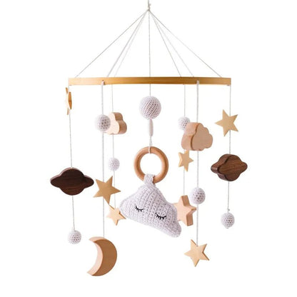 Mobile en bois pour bébé 0 - 12 mois - jouetsbebe.com
