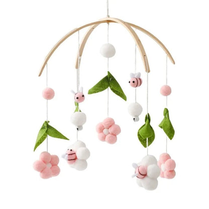 Mobile en bois pour bébé 0 - 12 mois - jouetsbebe.com