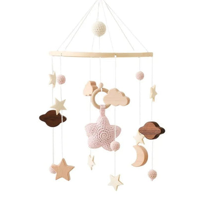 Mobile en bois pour bébé 0 - 12 mois - jouetsbebe.com