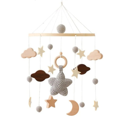 Mobile en bois pour bébé 0 - 12 mois - jouetsbebe.com