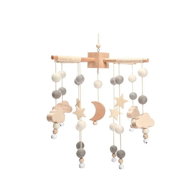 Mobile en bois pour bébé 0 - 12 mois - jouetsbebe.com