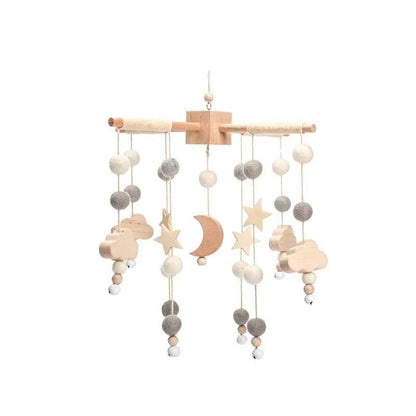 Mobile en bois pour bébé 0 - 12 mois - jouetsbebe.com