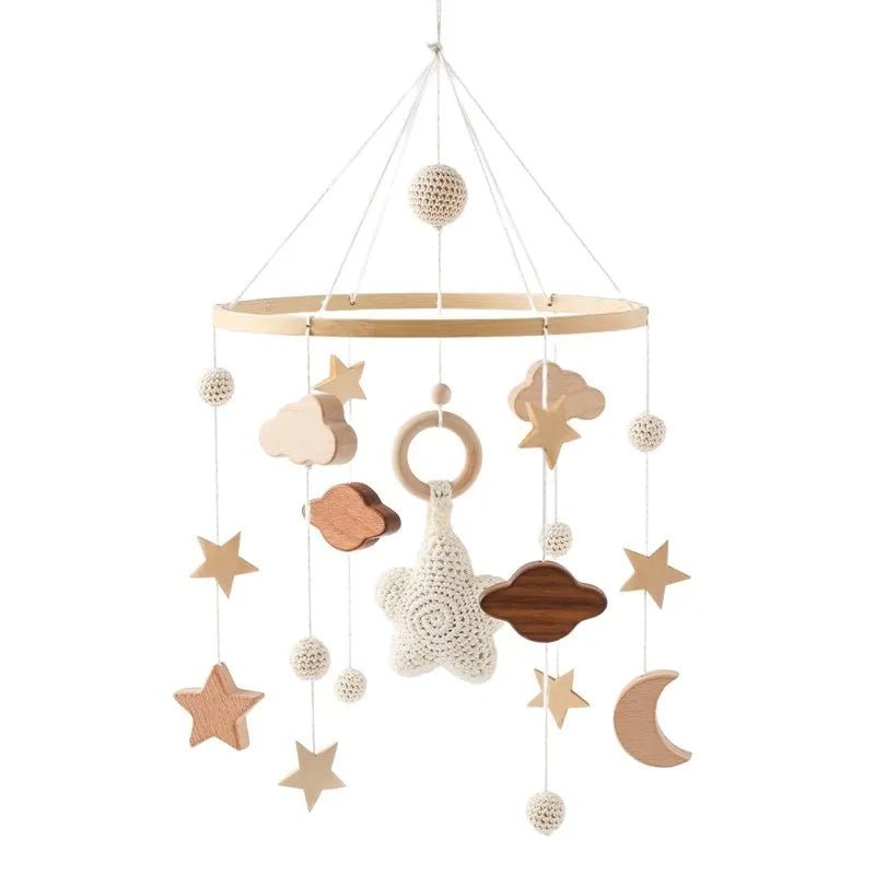 Mobile en bois pour bébé 0 - 12 mois - jouetsbebe.com