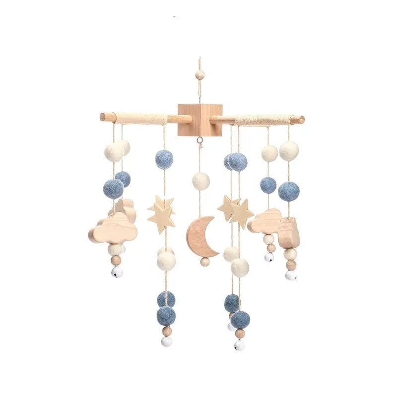 Mobile en bois pour bébé 0 - 12 mois - jouetsbebe.com