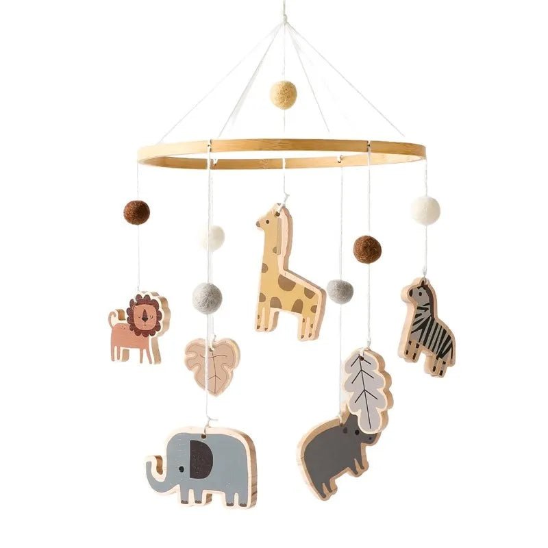 Mobile en bois pour bébé 0 - 12 mois - jouetsbebe.com