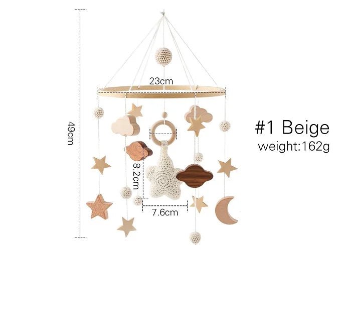 Mobile en bois pour bébé - jouetsbebe.com