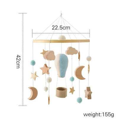 Mobile en bois pour bébé - jouetsbebe.com