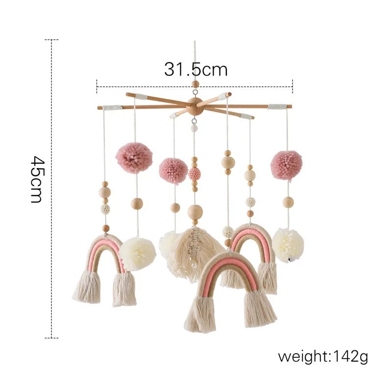 Mobile en bois pour bébé - jouetsbebe.com