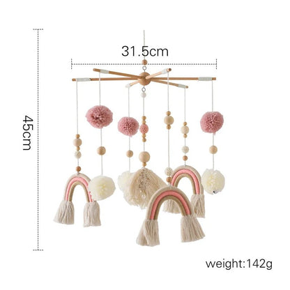 Mobile en bois pour bébé - jouetsbebe.com