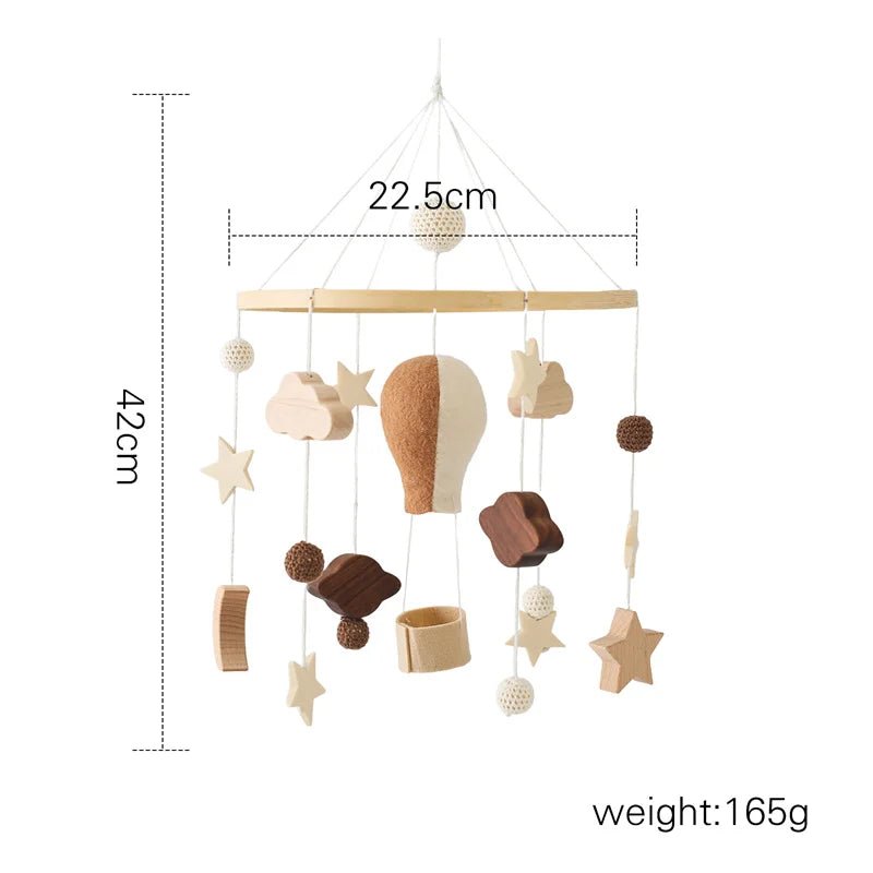 Mobile en bois pour bébé - jouetsbebe.com