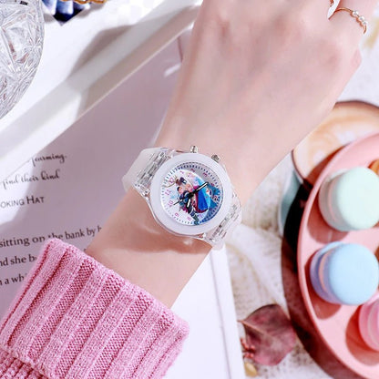 Montre La Reine des Neiges : L'accessoire magique pour votre petite princesse - Le Bon Plan