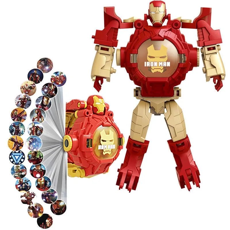 Montres Super Héros : L’accessoire parfait pour les petits fans de Marvel et Transformers - Le Bon Plan