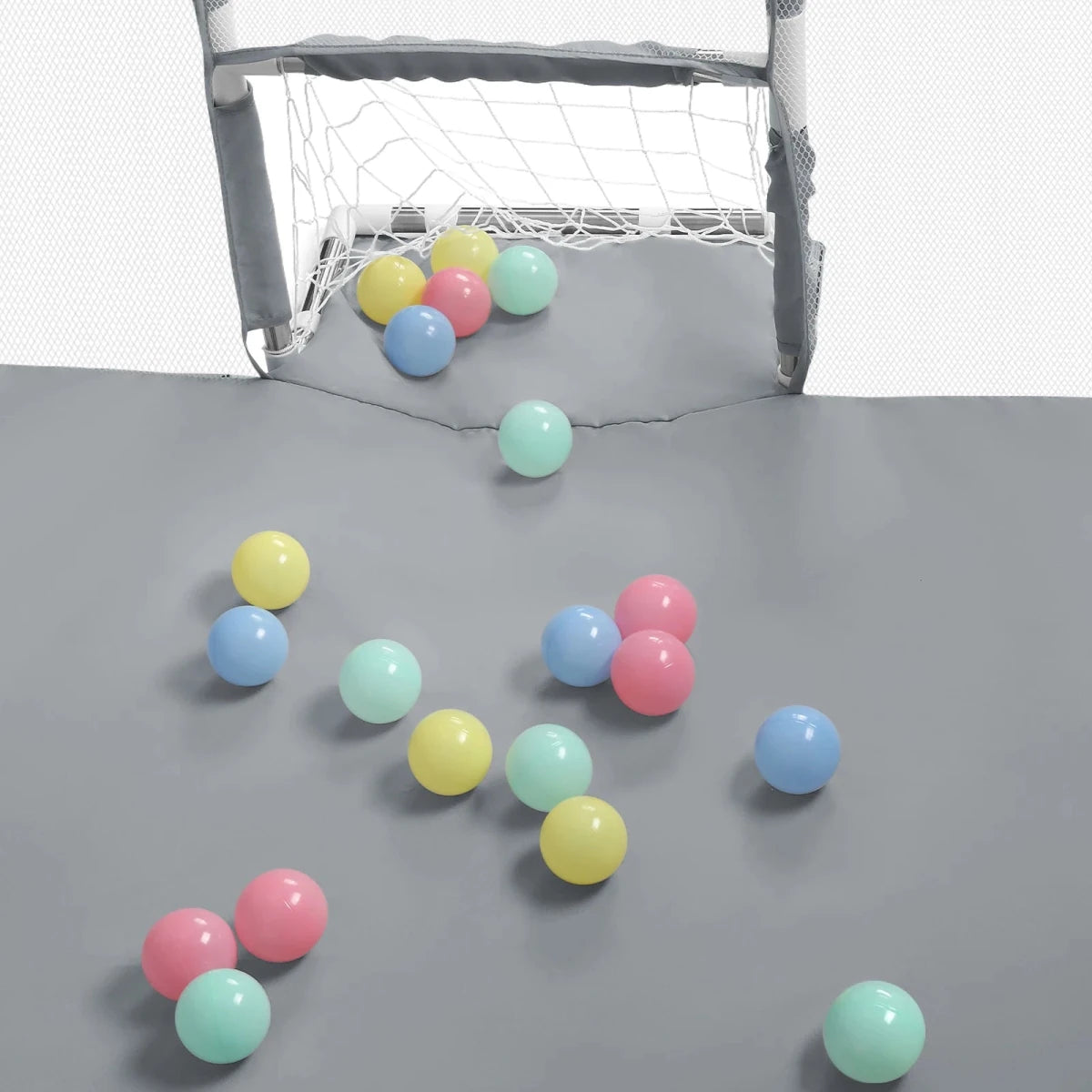 Parc Bébé avec Balles 180 × 120 cm – Aire de Jeu Modulable avec Filet Respirant - jouetsbebe.com