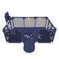 Parc Bébé avec Balles 180 × 120 cm – Aire de Jeu Modulable avec Filet Respirant - jouetsbebe.com