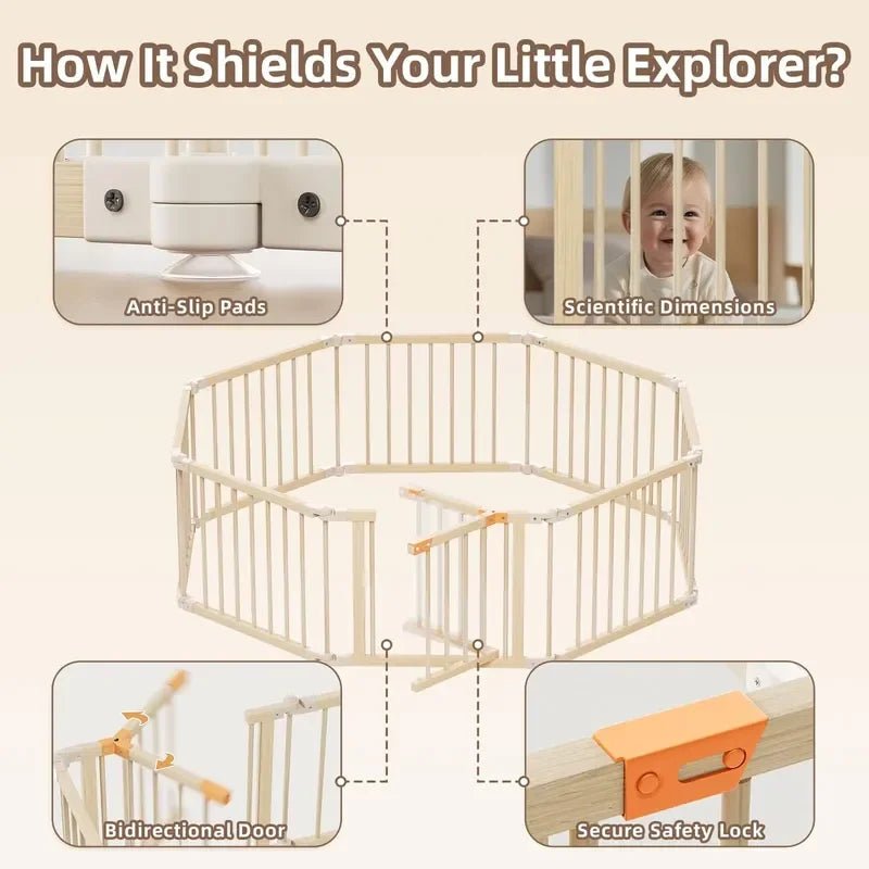Parc Bébé Modulable – Enclos de Jeu Sécurisé pour Bébé - jouetsbebe.com