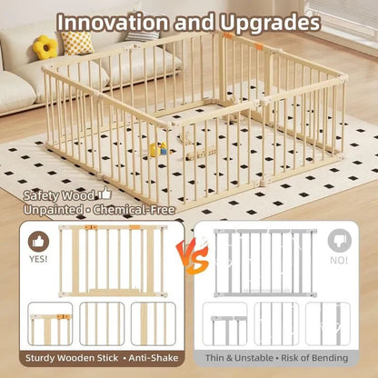 Parc Bébé Modulable – Enclos de Jeu Sécurisé pour Bébé - jouetsbebe.com