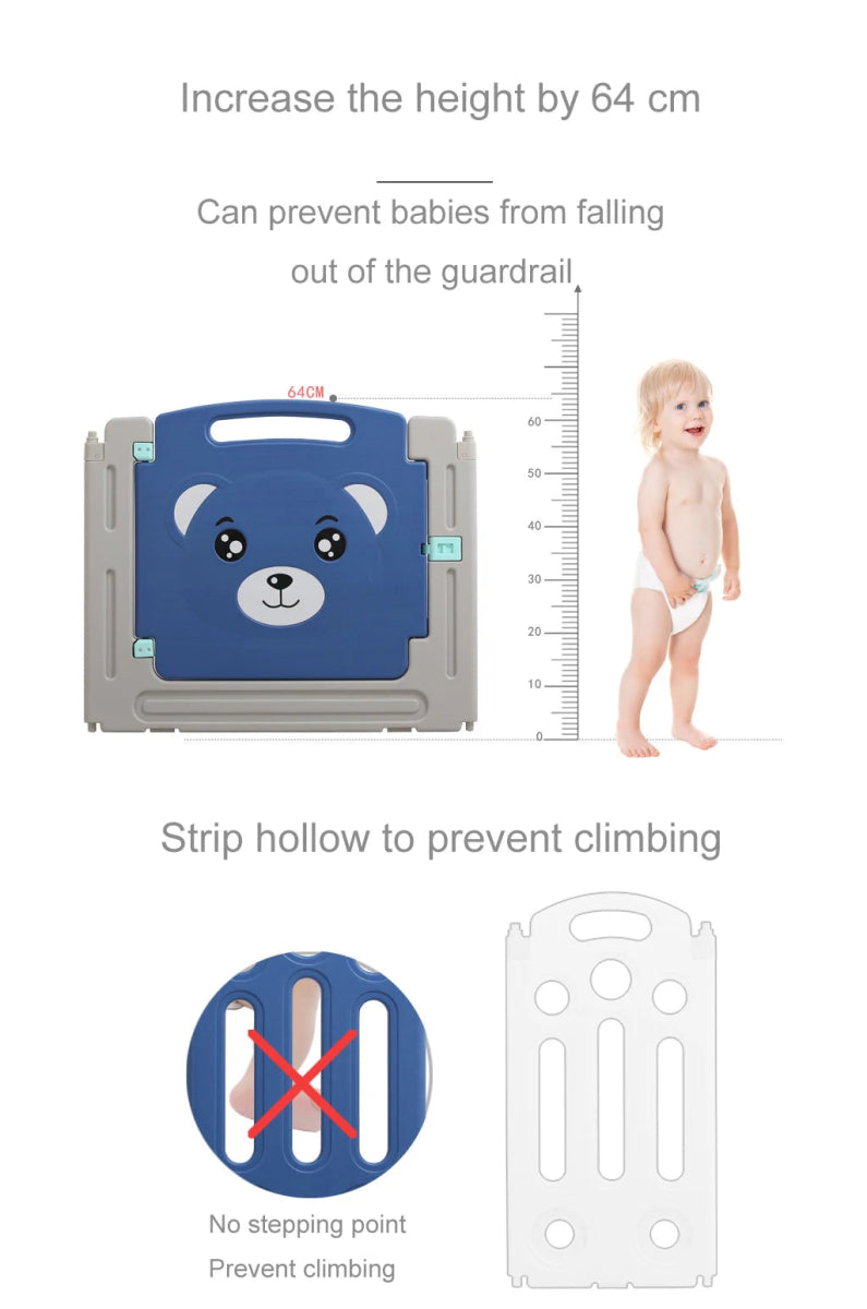 🧸 Parc pour Bébé Évolutif – Aire de Jeu Sécurisée et Modulable - jouetsbebe.com