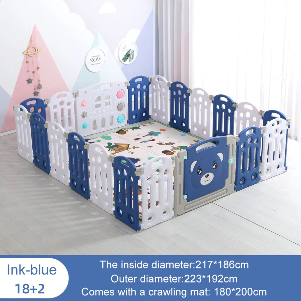 🧸 Parc pour Bébé Évolutif – Aire de Jeu Sécurisée et Modulable - jouetsbebe.com